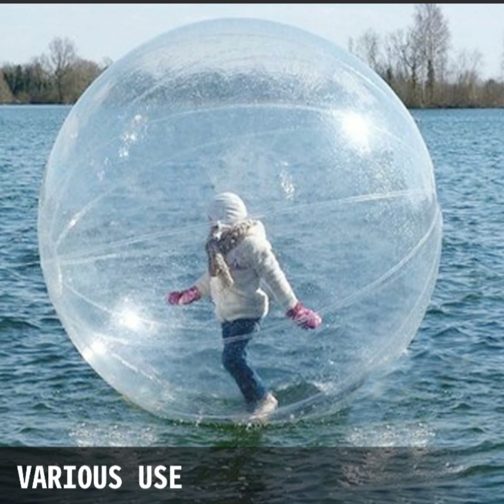 Huge Inflatable 'Walk On Water', Human Hampster Ball